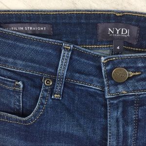 NYDJ 4 Lift Tuck Marilyn Straight Crop Jean